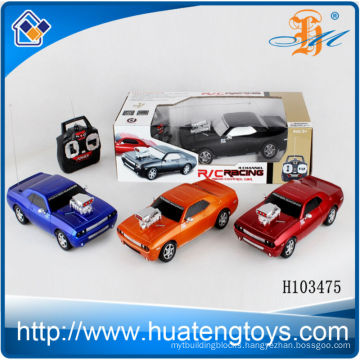 Scare 1:8 Dodge Challenger 4 Channel RC cars for sale cheap remote control car for kids in 2014